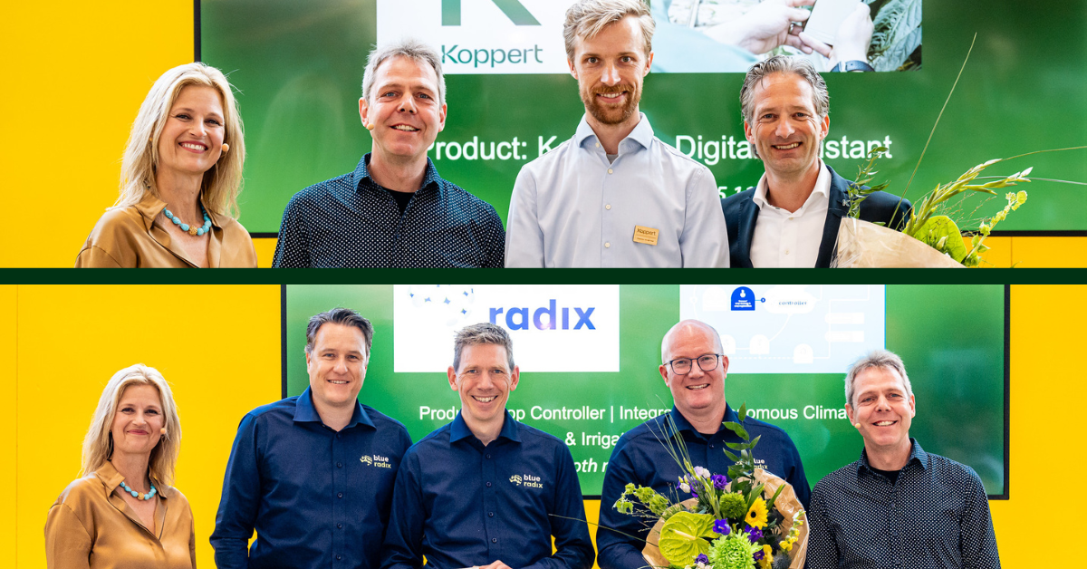 Koppert and Blue Radix winners GreenTech Innovation & Concept Awards 2024