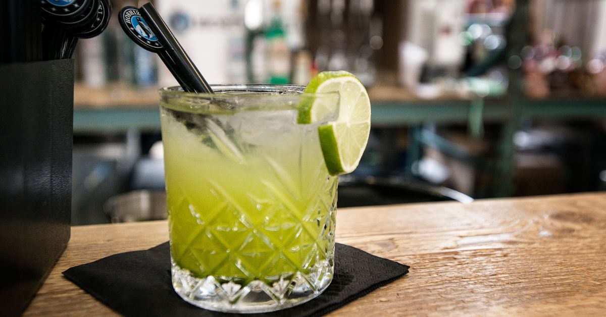 Cocktail op de bar