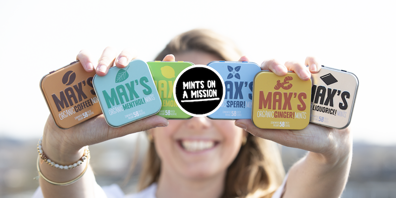 Floor van der Steen van Max’s Organic Mints - 2