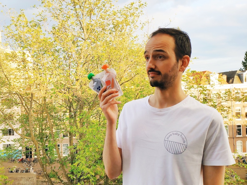 StartUp Jasper Sturtewagen van Pure Baby Foods - 2