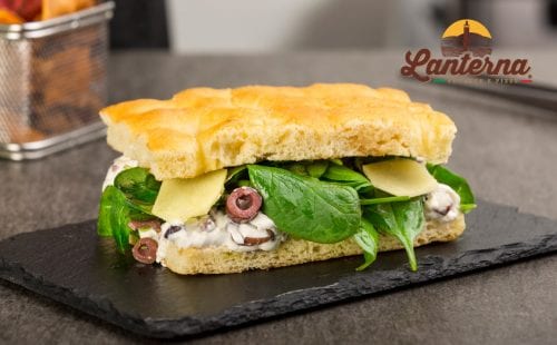 Lanterna Focaccia sandwich