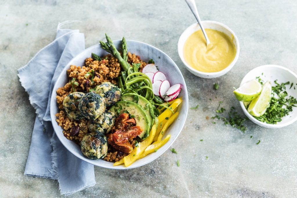 Vega burger bowl | Horecava