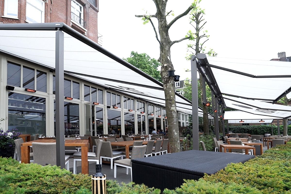 Van beem een flexibele terrasoverkapping | Horecava