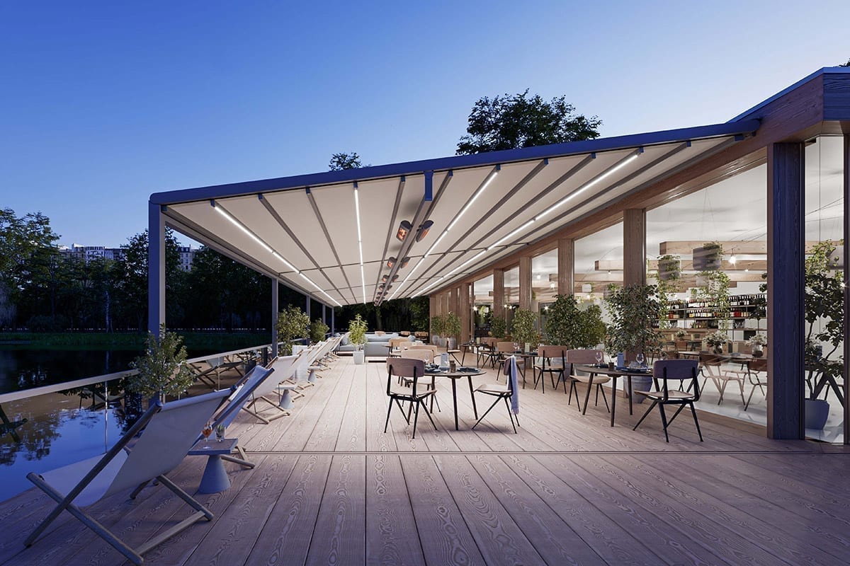 Van beem een flexibele terrasoverkapping | Horecava