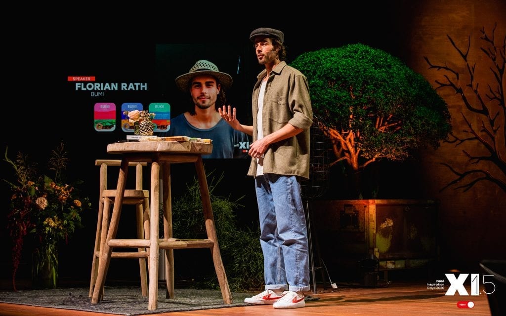 Daan vertelt over BUMI op de Food Inspiration Days