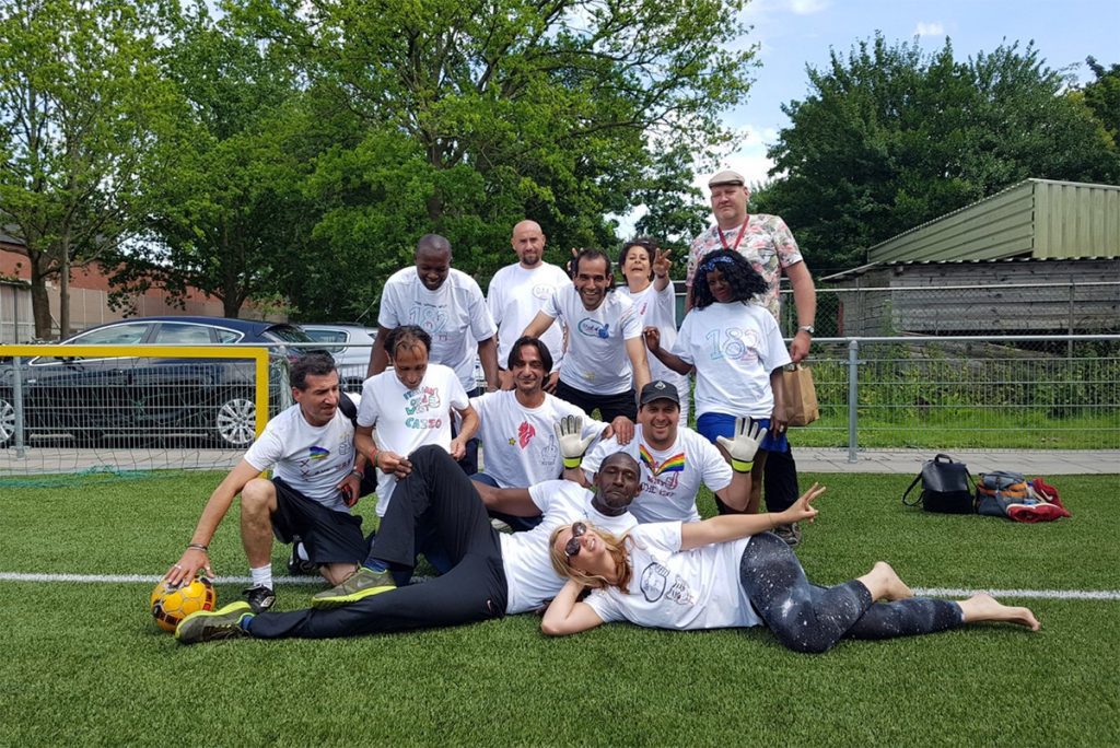 Sportdag regenboog groep