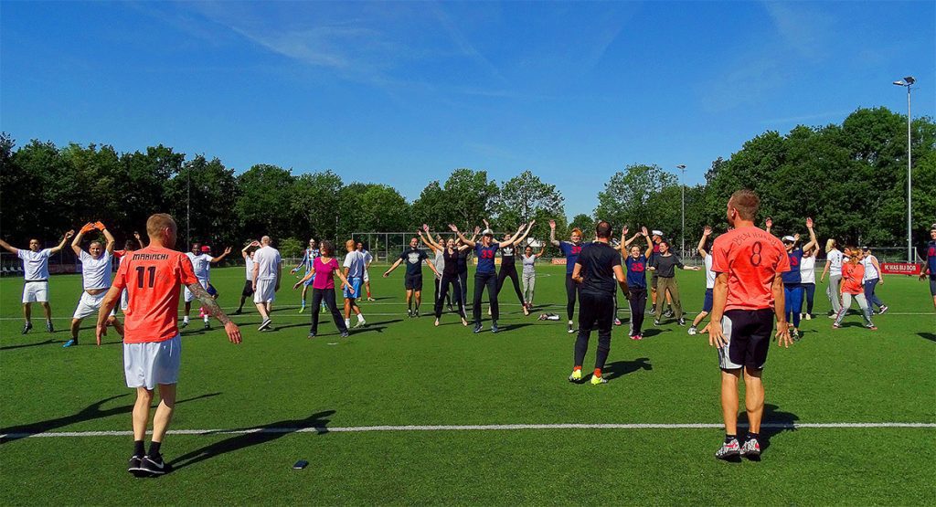 Sportdag De regenboog groep