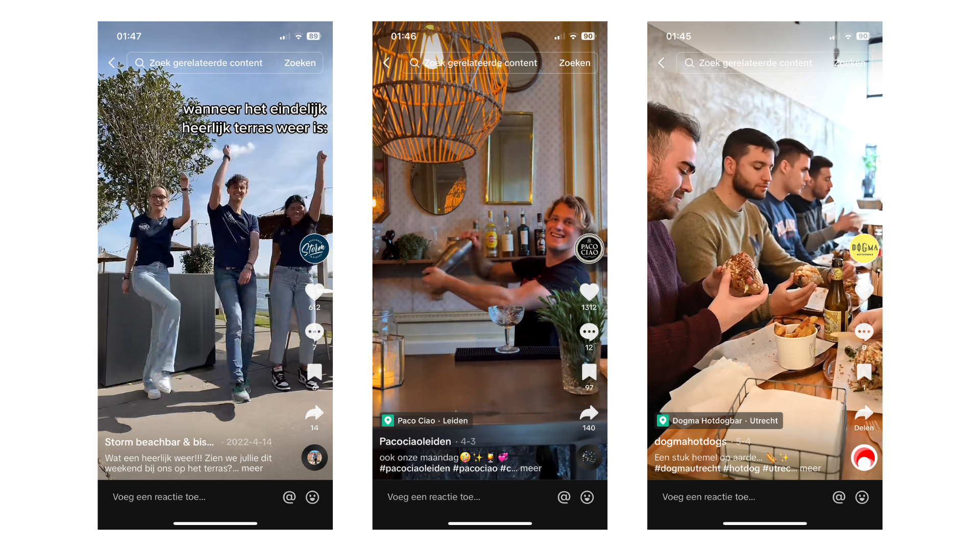 Meer jonge gasten voorbeelden TikTok