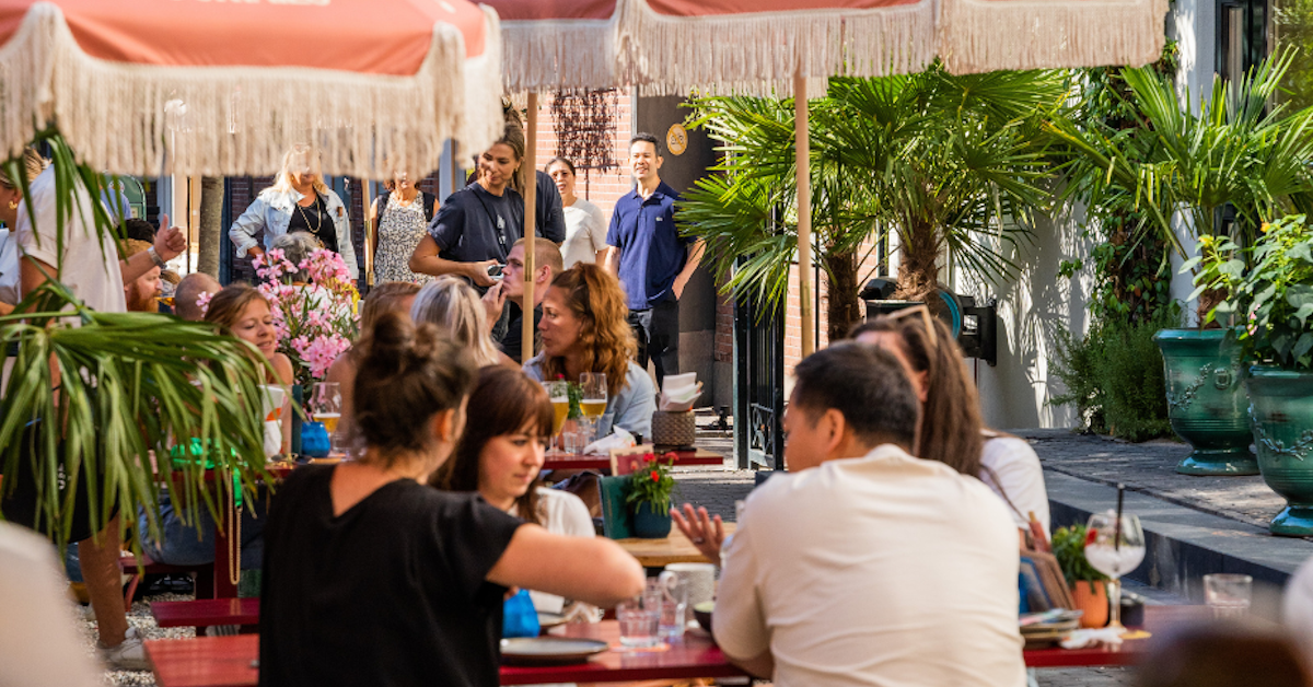 Terras van The Streetfood Club Breda