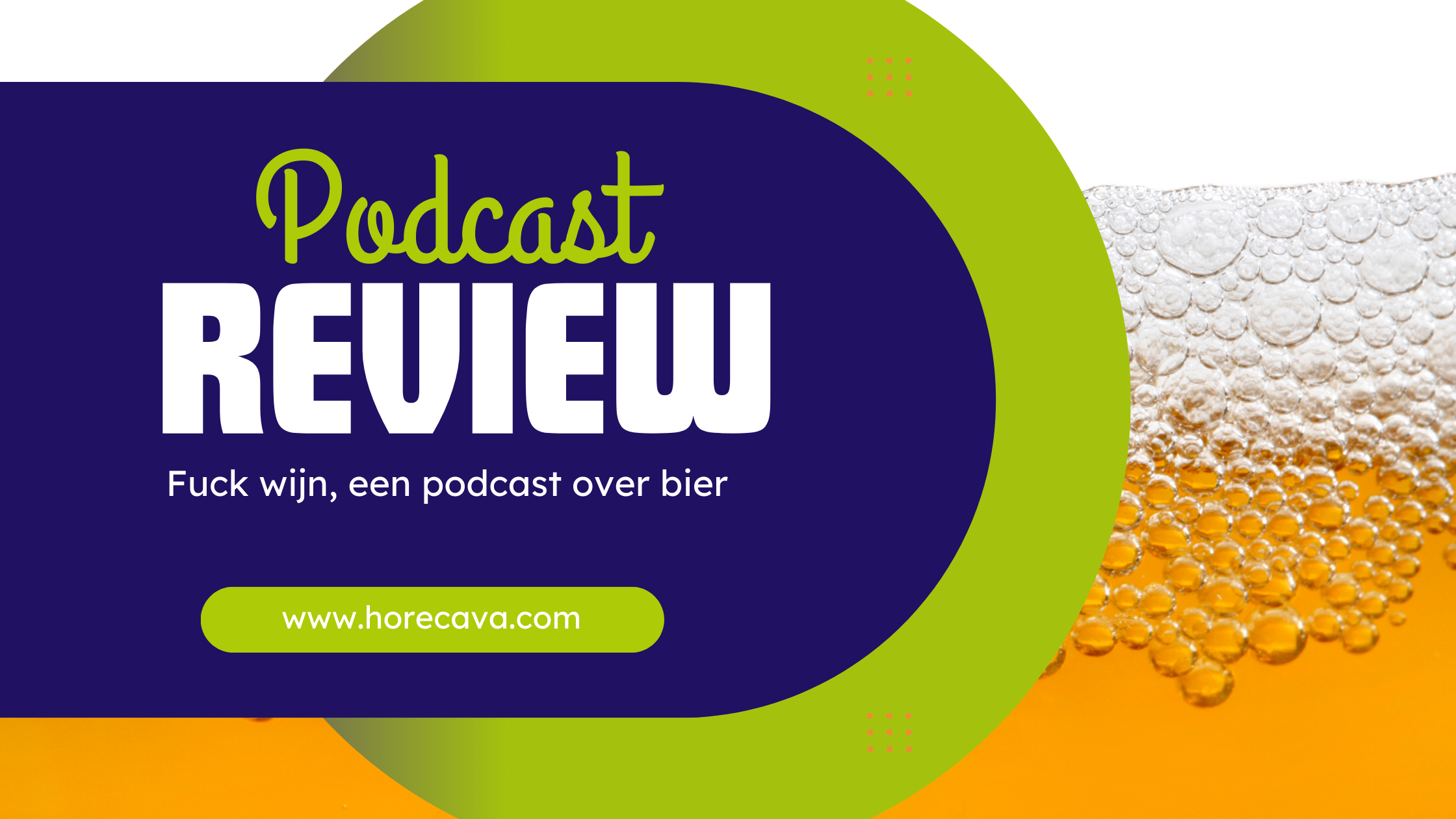 Podcast review header: Fuck Wijn