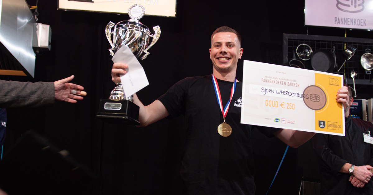 Winnaar NK Lekkerste Pannenkoek 2024: Bjorn Weerdenburg