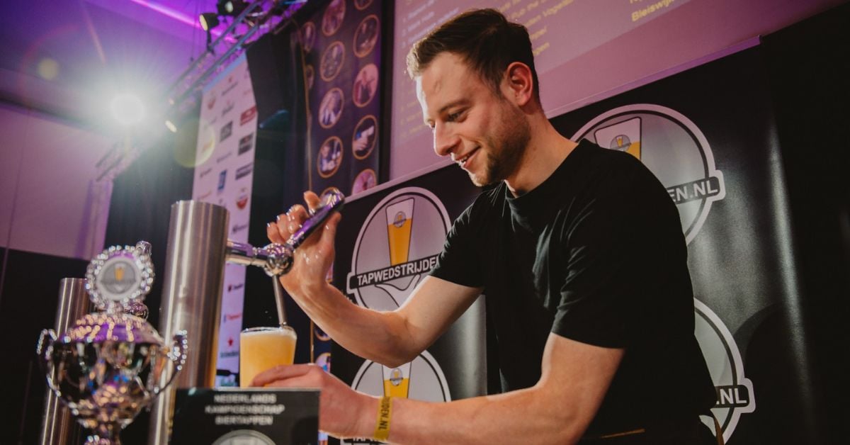 Ramon de Klein wint NK Biertappen 2024
