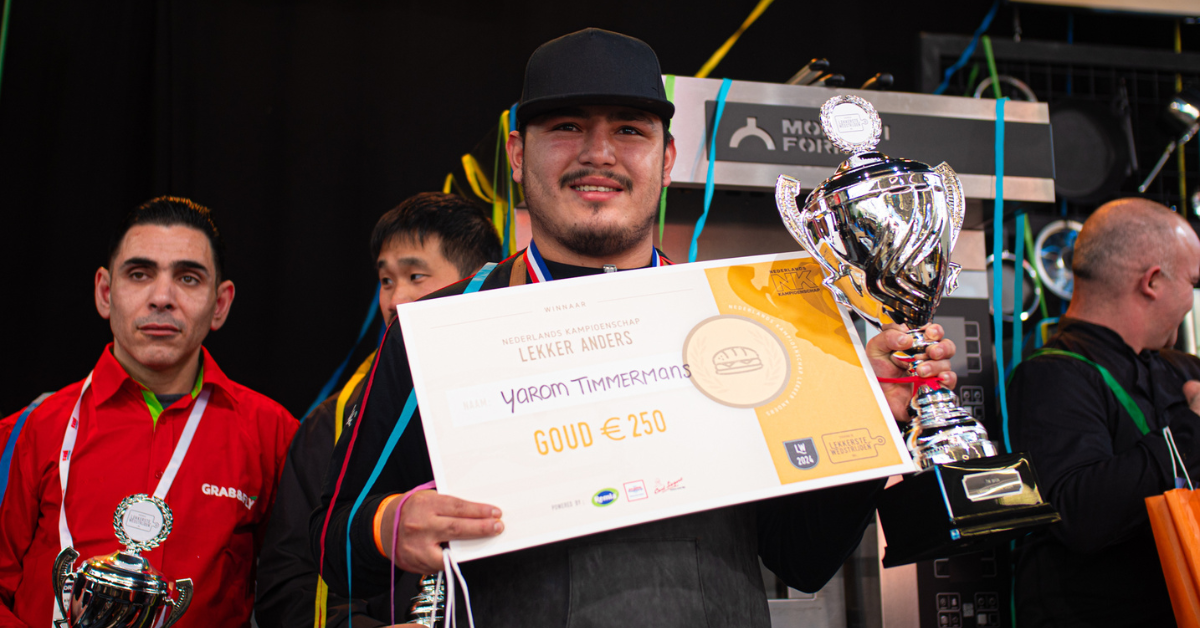 Winnaar Lekker Anders 2024: Yarom Timmermans