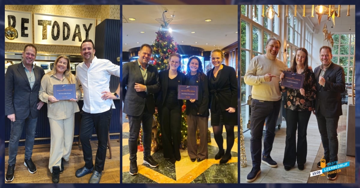 Top drie beste leerbedrijf horeca 2025/2026