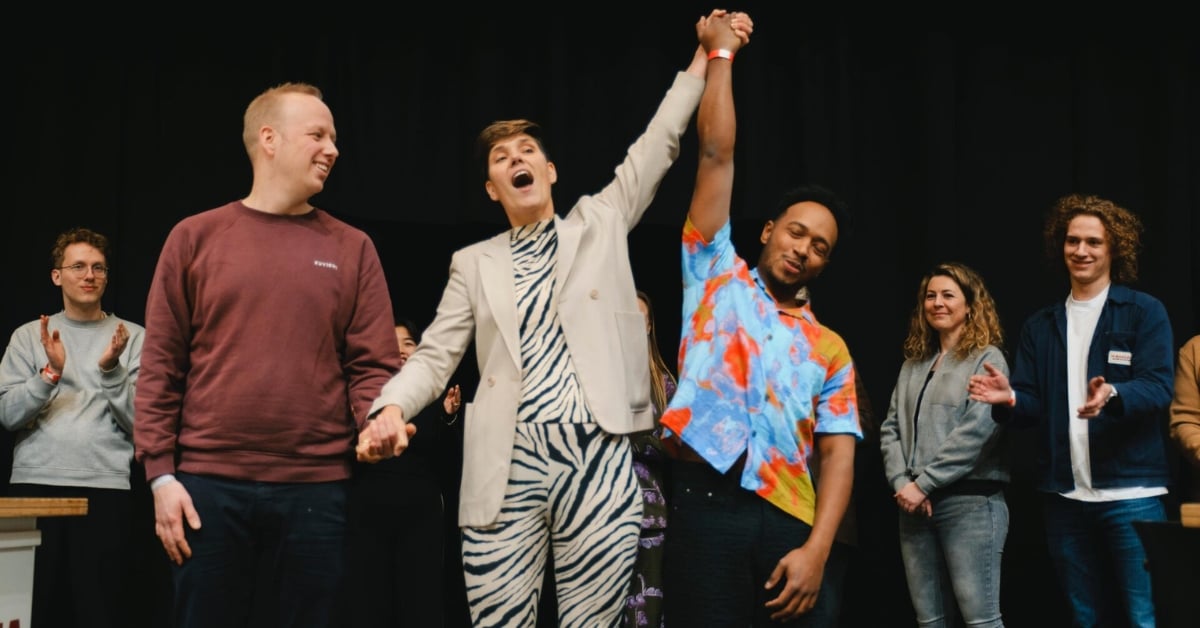 Zjevaun Janga kroont zich winnaar Dutch Barista Championship