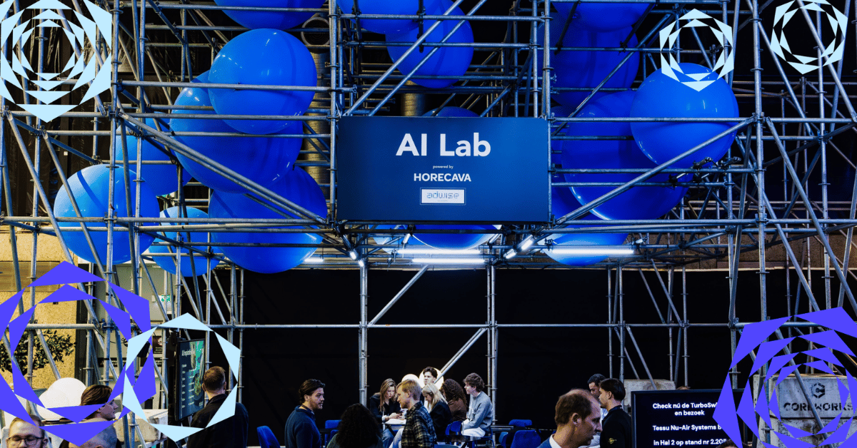 Ingang van het AI Lab tijdens Horecava 2026