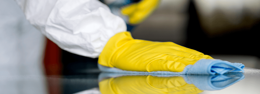 Cleaning during covid-19 is not about what you clean with