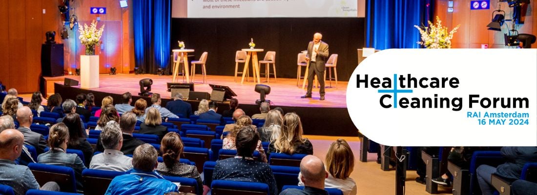 Healthcare Cleaning Forum header