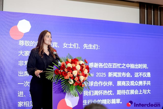 Press Conference Interclean Shanghai Danielle Inostroza