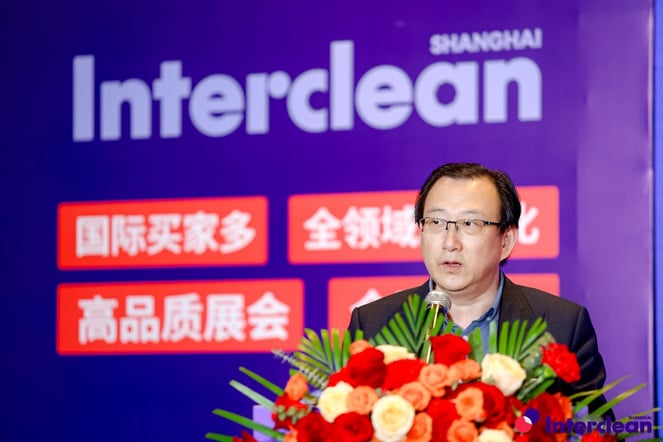 Press Conference Interclean Shanghai Liu Jinghao
