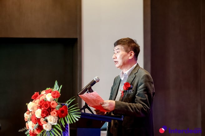 Press Conference Interclean Shanghai Zhuang Yongxiang