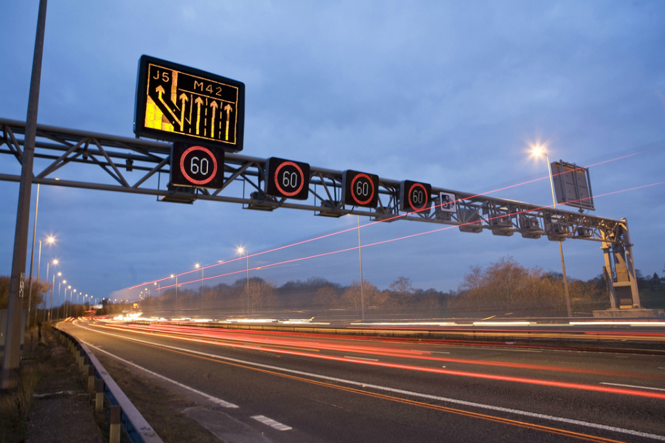 Smart motorway and highway system