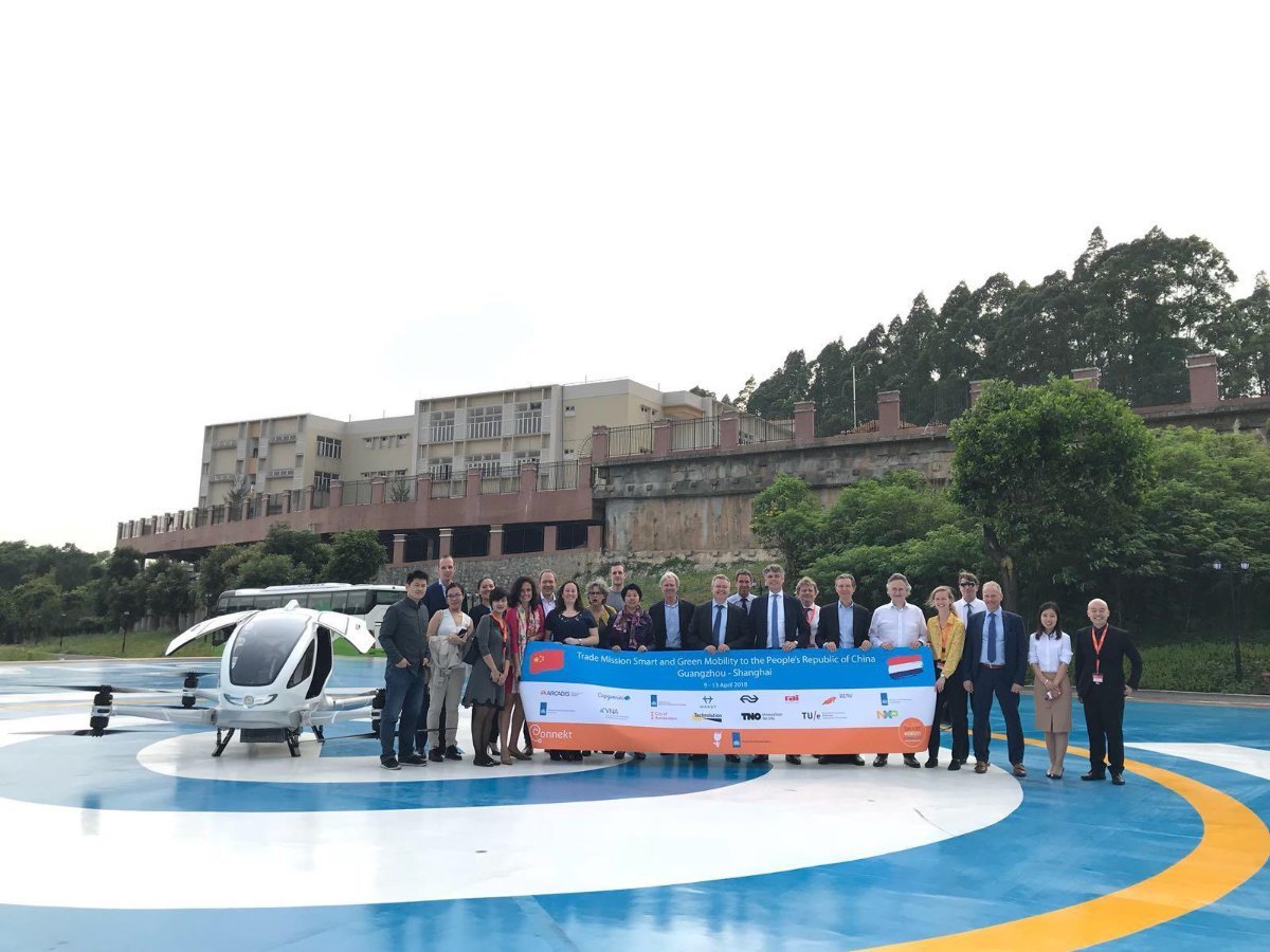 The economic mission to develop relationships with Dutch and Chinese representatives