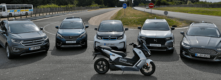 Project consortium demonstrates first European C-V2X  interoperability between auto makers