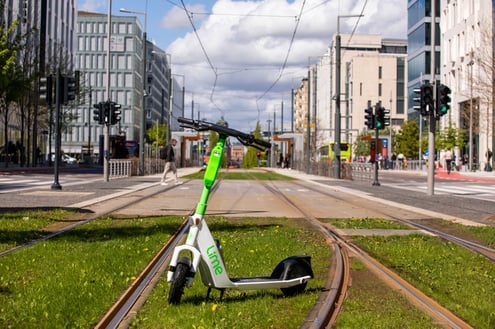Lime scooter