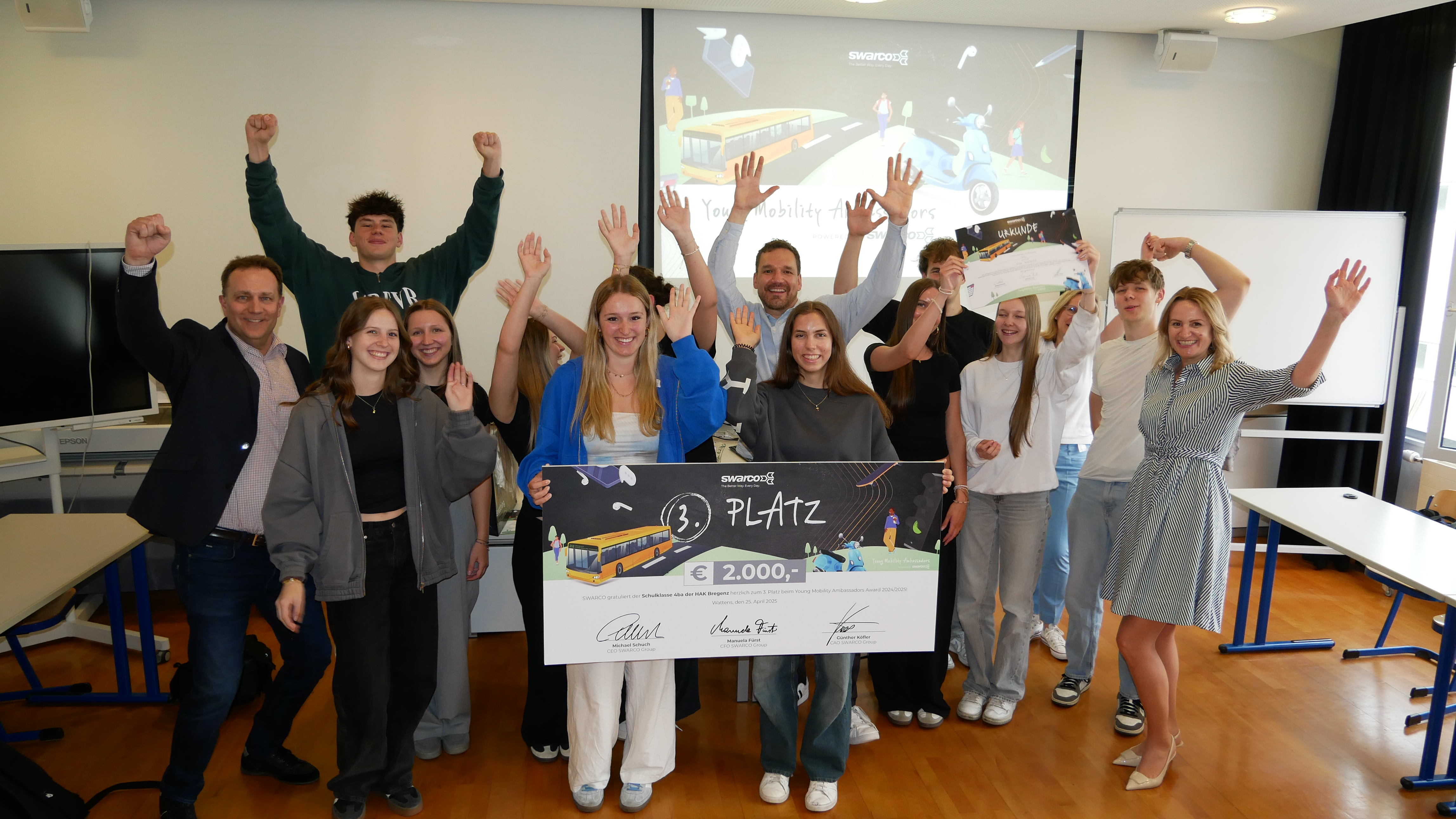 SWARCO YMAP 5 3RD PLACE