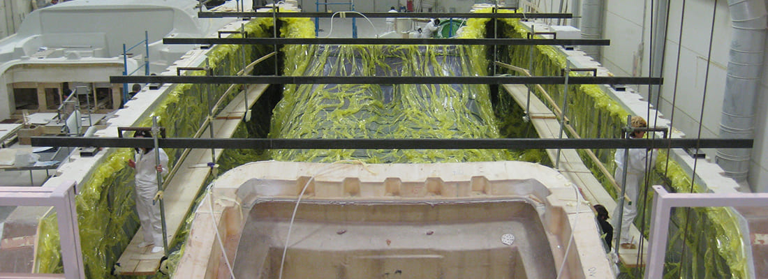 Development and future of carbon fibre in the boating industry