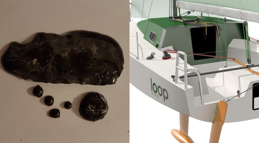 loop rendering and basalt sample