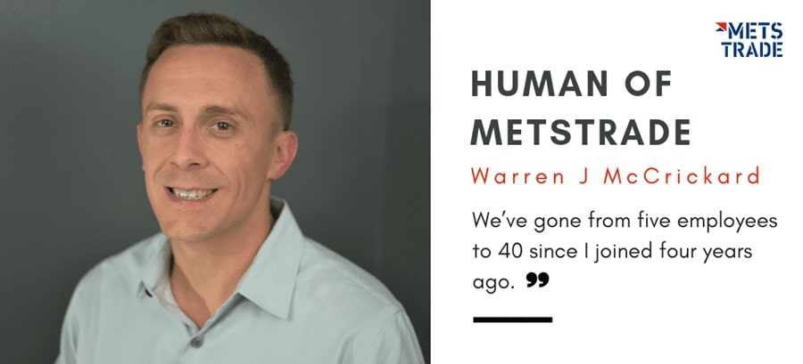 Human of METSTRADE Warren J McCrickard
