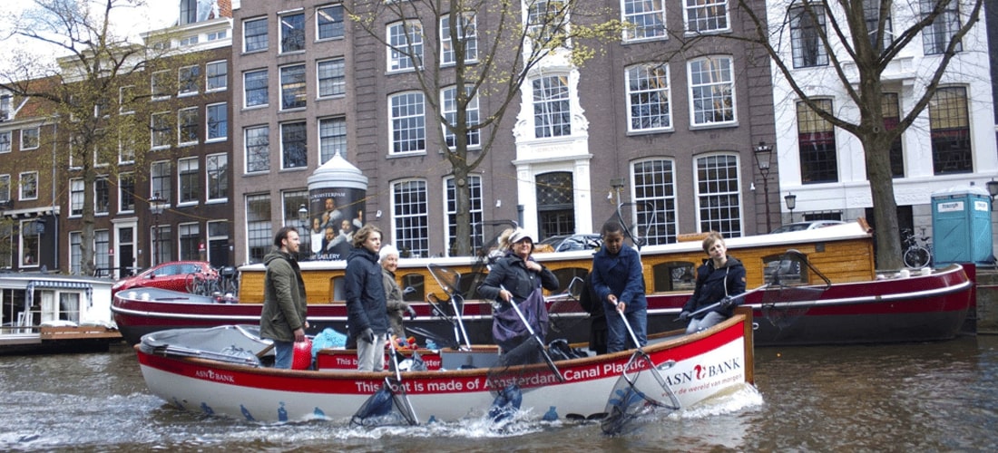 Putting waste plastic back into boating 