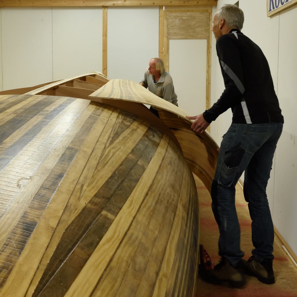 Renewable Materials - 3D curved wood panels