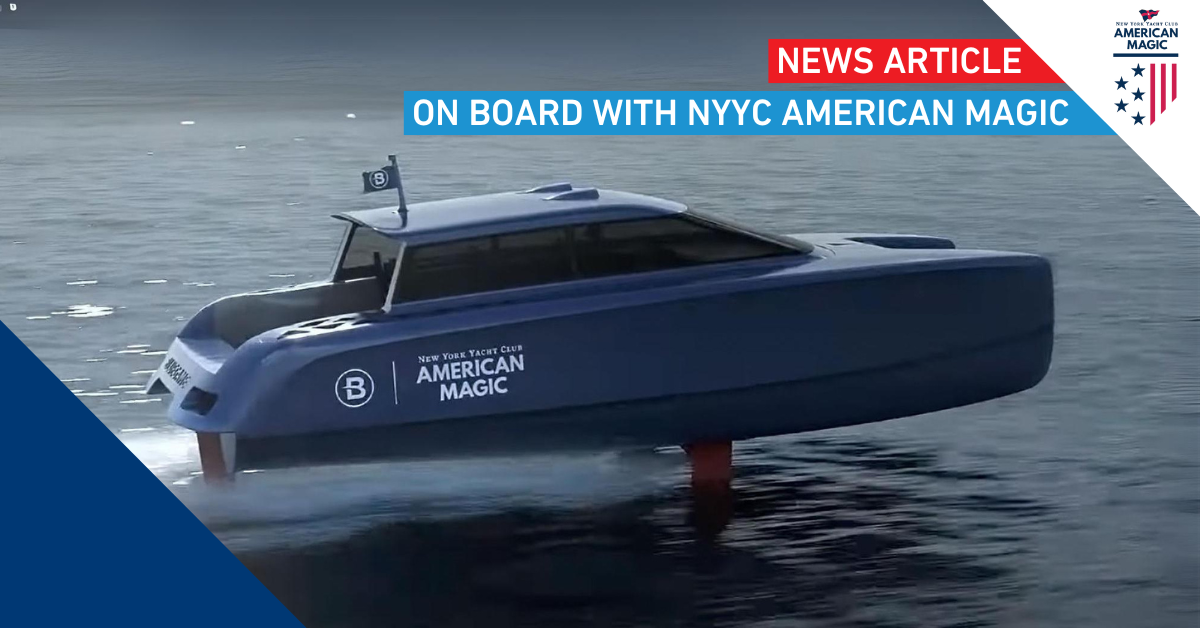 On board with NYYC American Magic: Flying on hydrogen