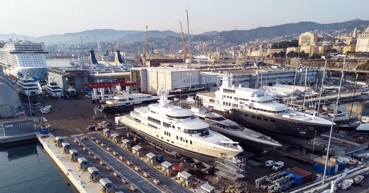 Upgrading superyachts in the Med