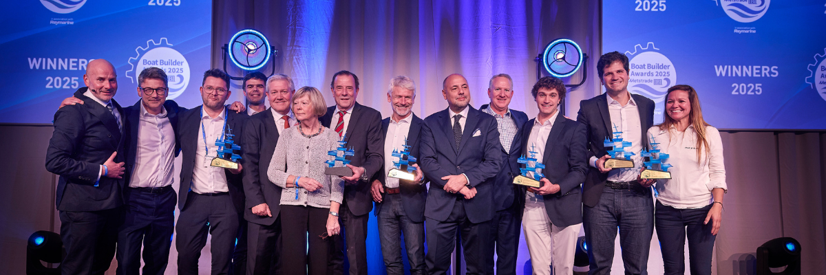Brilliant industry and personal achievements celebrated at Boat Builder Awards