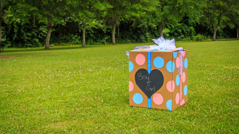 Gender reveal - verrassingsdoos