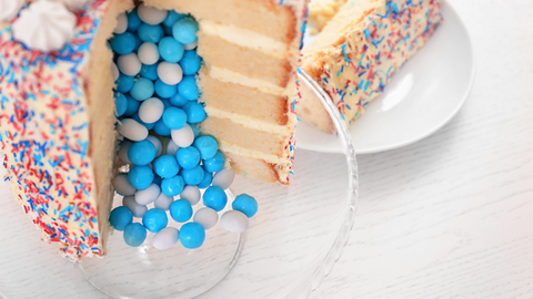 Gender reveal - verrassingstaart