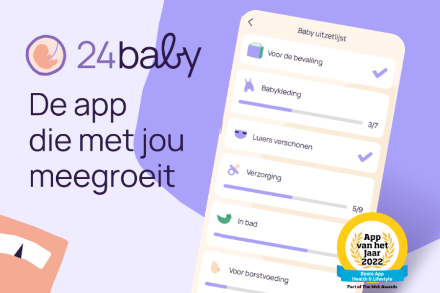 Weet wat je nodig hebt met de uitzetlijst van 24baby