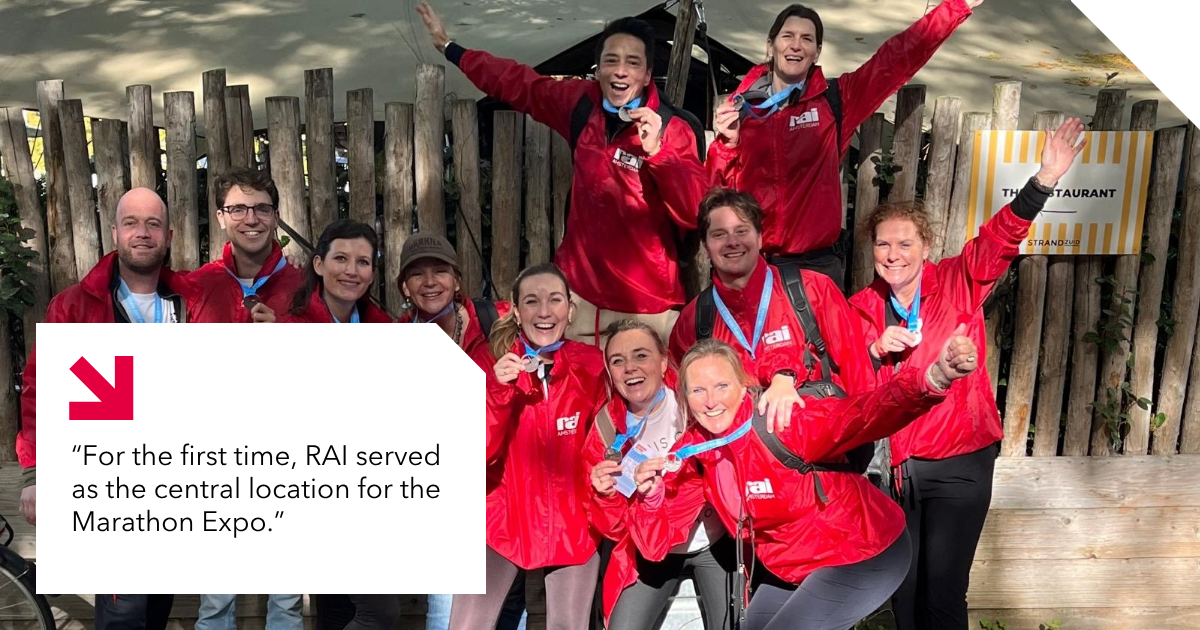 Picture of RAI Team after the Amsterdam City Walk