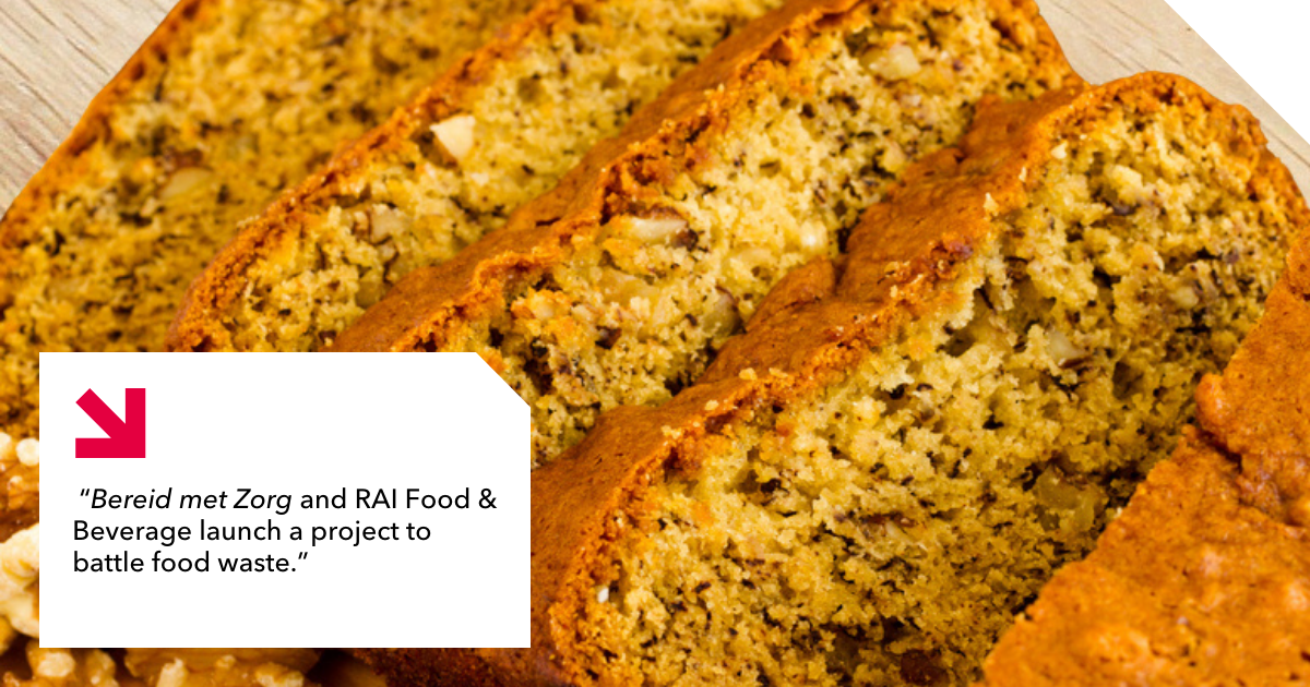 Banana bread made by Bereid met Zorg