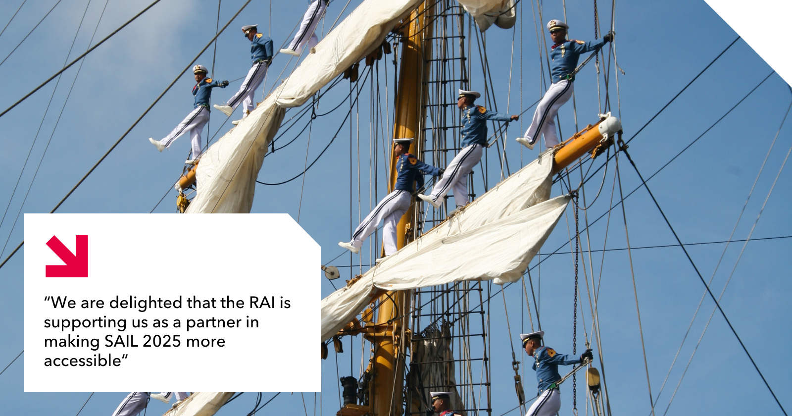 Sailors dancing in the mast of a ship.
