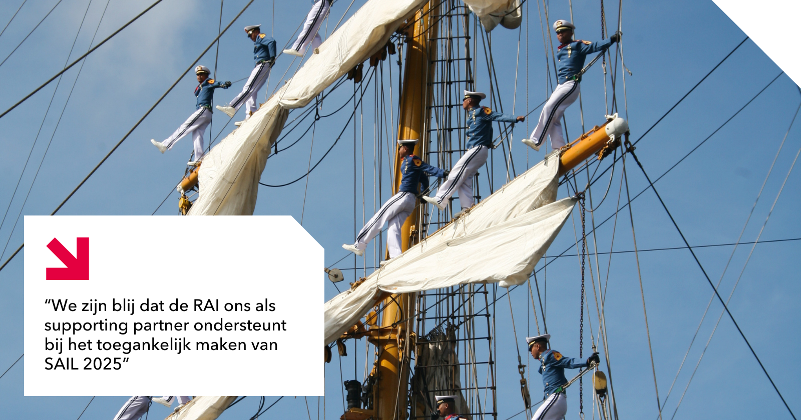 Matrozen die dansen in de mast van een schip