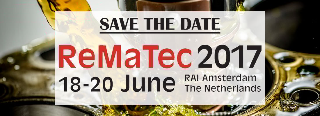 The world of remanufacturing gathers in June in Amsterdam
