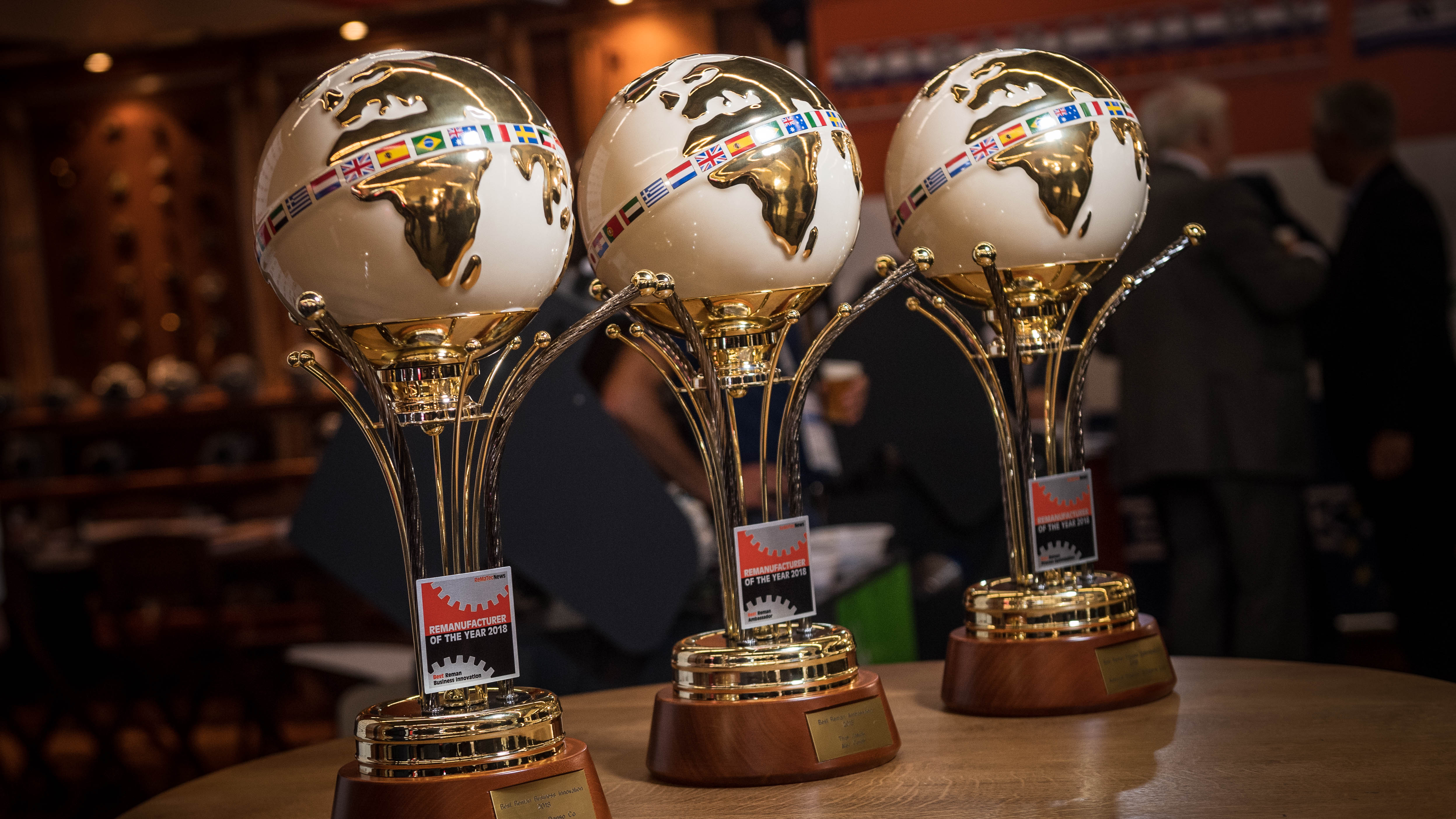 The winners of the Remanufacturer of the Year 2018 Awards!