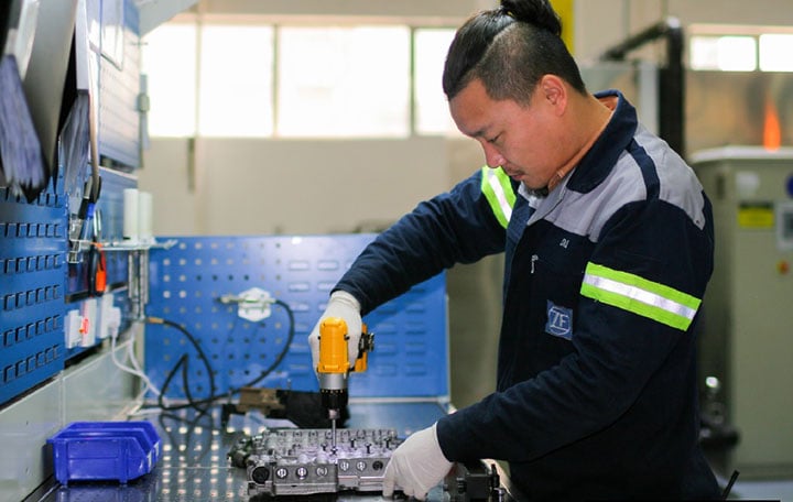 Reman in Shanghai: shaping the process
