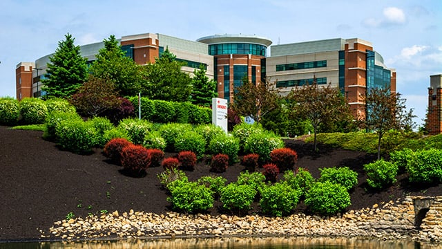 A view of Reid Health's main campus in Richmond, Indiana