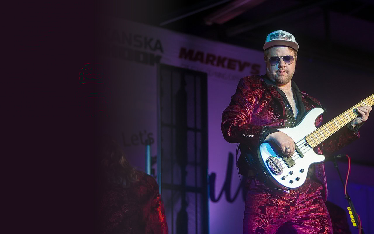 A member of the NKG performing at the 2026 Kaleidoscope 